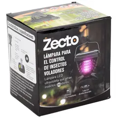 ANASAC - Lampara solar led UV mata mosquitos, moscas y zancudos