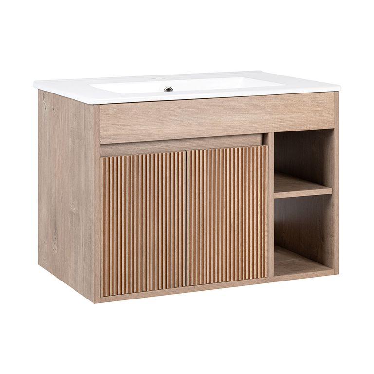 Kit Mueble Lille Texturado Lenga 61x50x46.5 cm