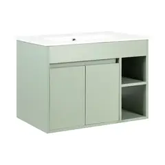 STRETTO - Mueble de Baño Lille Sage Green 61x50x46.5 cm
