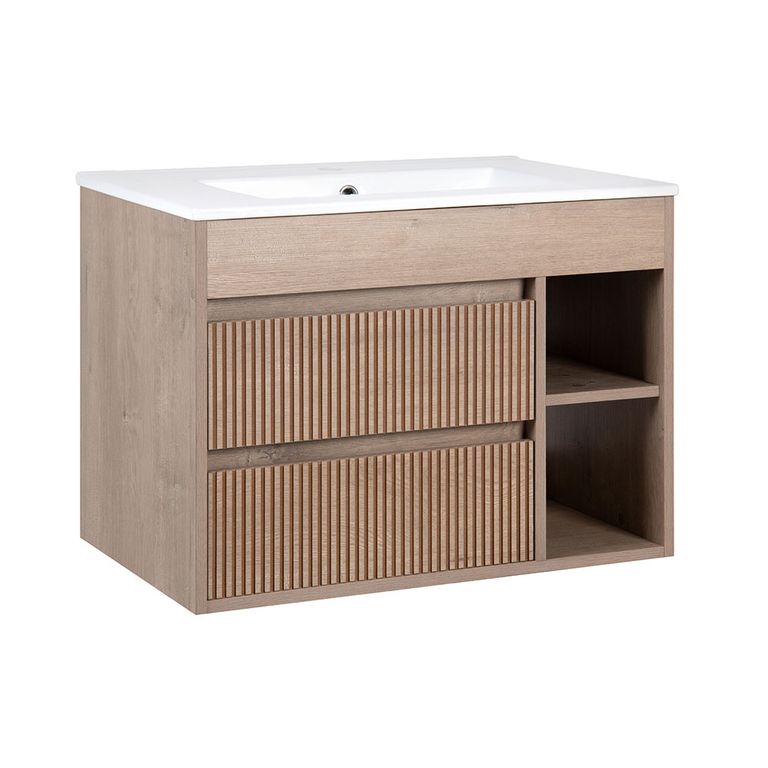 Kit Mueble Paris Texturado Lenga 61x50x46.5 cm