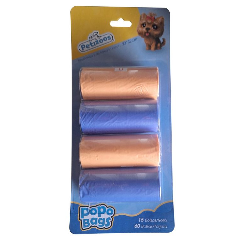 Bolsa para desechos mascotas 60 uni