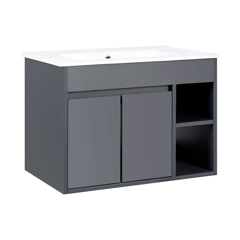 Kit Mueble Lille Dark Grey 61x50x46.5 cm