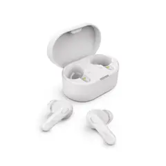 PHILIPS - Audífono Bluetooth Tat1108 Blanco