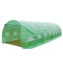 SIGNET - Invernadero Túnel Armable 24 M² Jardín Ventilación Mosquitera