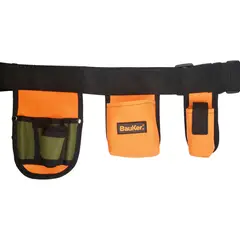 BAUKER - Cinturón Carpintero 4 Bolsillos