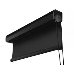 ECOWIN - Cortina Roller Screen 5% 100x240 cm Negra