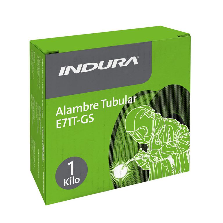 Alambre Tubular o Fluxcore E71T-GS c/proteccion Gaseosa incluido 0,9mm