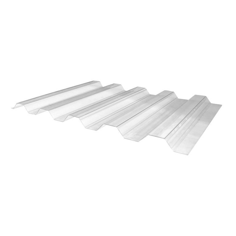 Plancha Policarbonato 0.7 mm 81x200 cm Transparente