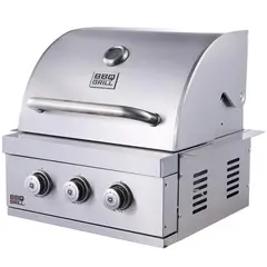 BBQ GRILL - Parrilla Nebraska 3 Quemadores