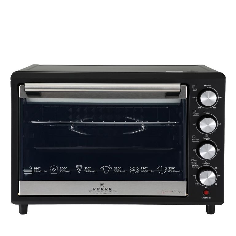 URSUS TROTTER Horno Eléctrico 38 Litros UT-BACKOFENPRO38B