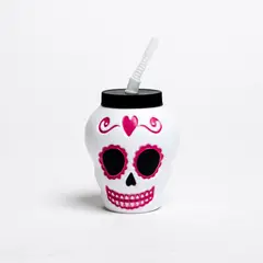 FRANK & MORTIS - Vaso calabera con bombilla
