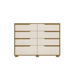 DI PORETTI - Cómoda 8 Cajón(es) Georgia 147x108x47 cm Blanco