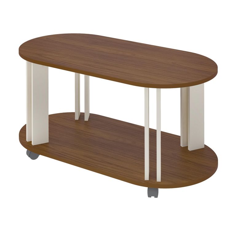 Mesa de centro Mundi Cedro/beige 91x45x44 cm