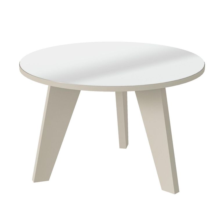 Mesa de centro España Beige 59x59x38.5 cm
