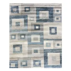 ILLUSIONS - Alfombra Carved evolution 170x230 cm Azul