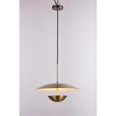 DISEÑO 3 - Lámpara Colgante Eclipse Acero Amarillo/Dorado 42 cm