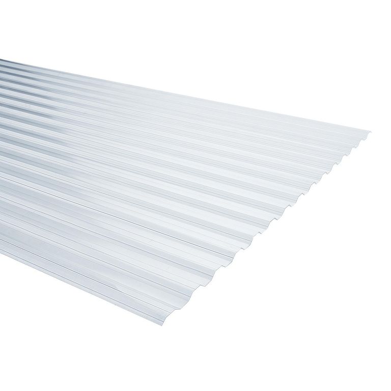 Plancha Policarbonato 0.07 mm 81x366 cm Transparente