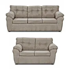 DECOOUTLET - Living 5 cuerpos Polonia 75x90x183 cm Beige