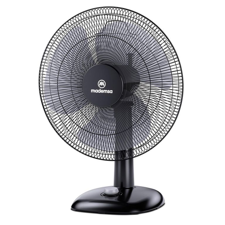 Ventilador Sobremesa Negro