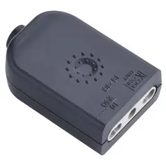 HALUX - Enchufe hembra volante 10/16A 2P+T Negro