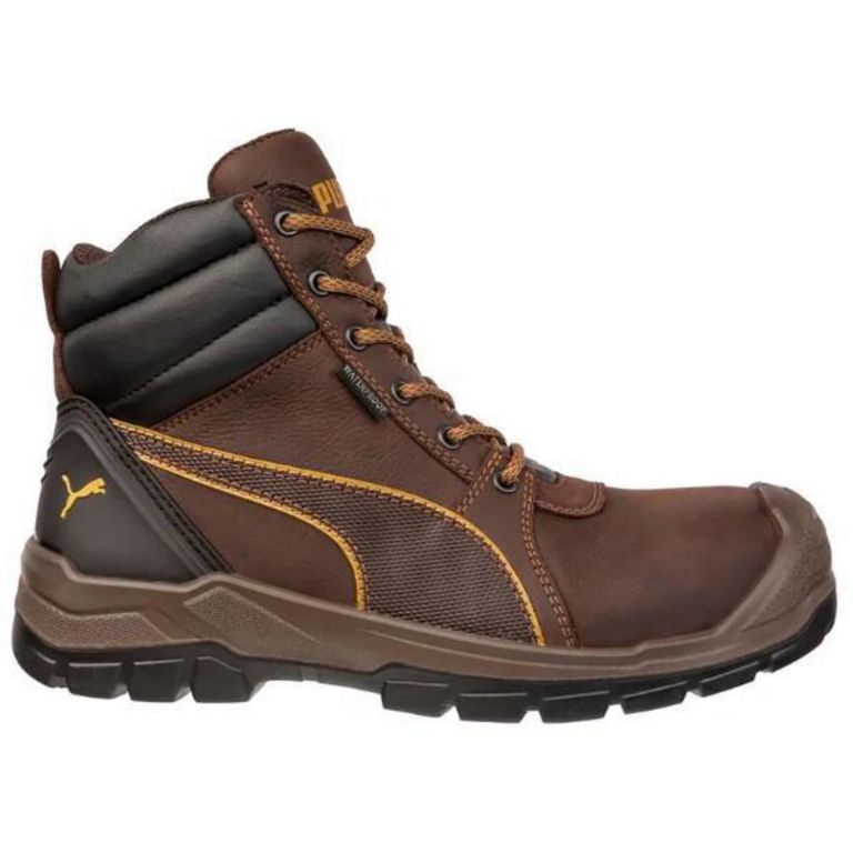 Botín de seguridad Unisex Talla 42 Tornado Brown