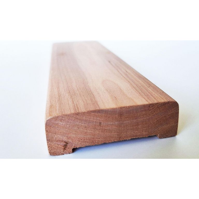 Moldura Pilastra Madera Natural 19 mm 6x225 cm