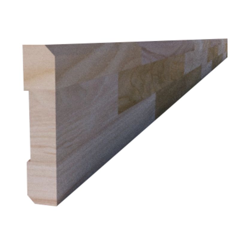Guardapolvo Madera Natural 19 mm 9x300 cm