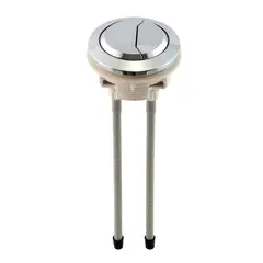 FLUIDMASTER - Botón Cromado Descarga Dual de 58 mm