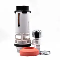 FLUIDMASTER - Válvula Descarga Dual Flush 2" Con Doble Botón y Cable