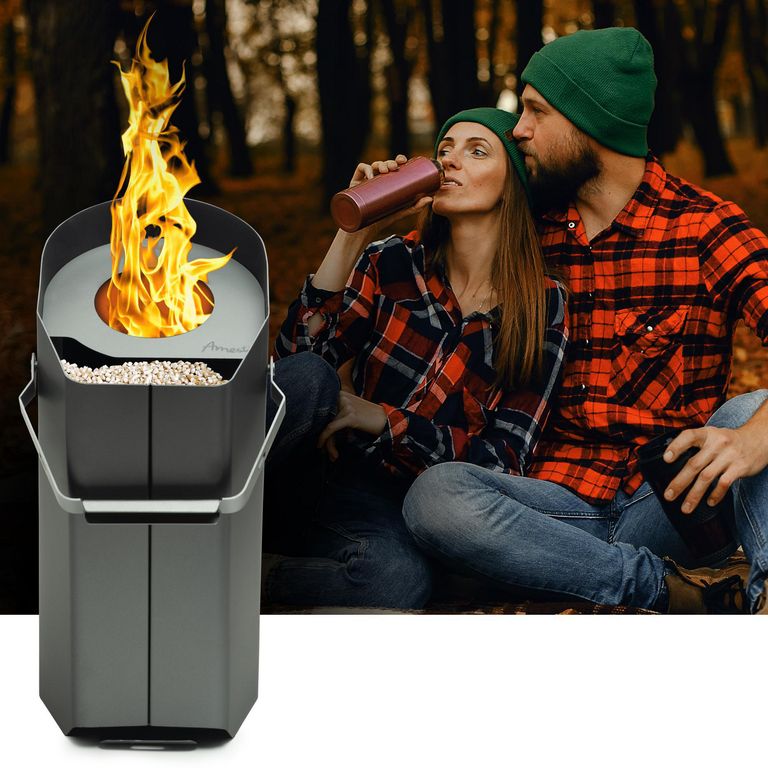 Estufa Pellet ICON Gris Charcoal