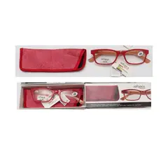 GENERICO - Anteojo optico Zia rojo 1.5