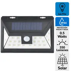 HALUX - Reflector Solar con Sensor 0.5 W IP 44 350 lm Luz Fría