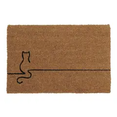 IDETEX - Limpiapiés Katze 40x60 cm Café