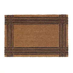 IDETEX - Limpiapiés Border 60x120 cm Coco Café