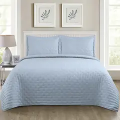 ILLUSIONS - Quilt Roma Celeste 1.5 plazas