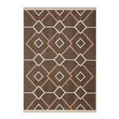 IDETEX - Alfombra Velut 160x235 cm Polipropileno Café