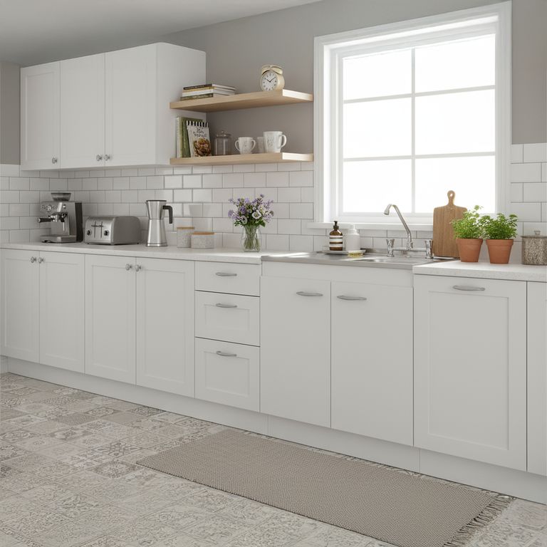 Mueble Cocina con Lavaplato Izquierdo 80 Cmy Grifería