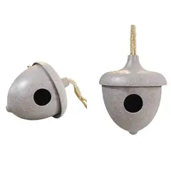 PLANT ME - Casa de Nido para Ave 20x17x17 Gris