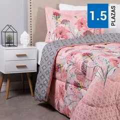 CANNON - Plumón Primrose Estampado 1.5 plazas