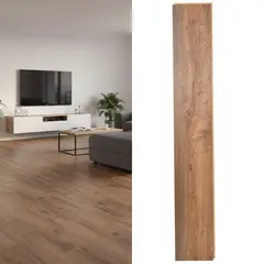 WINTER - Piso laminado 8 mm Lugano Roble Oscuro 2.22 m2