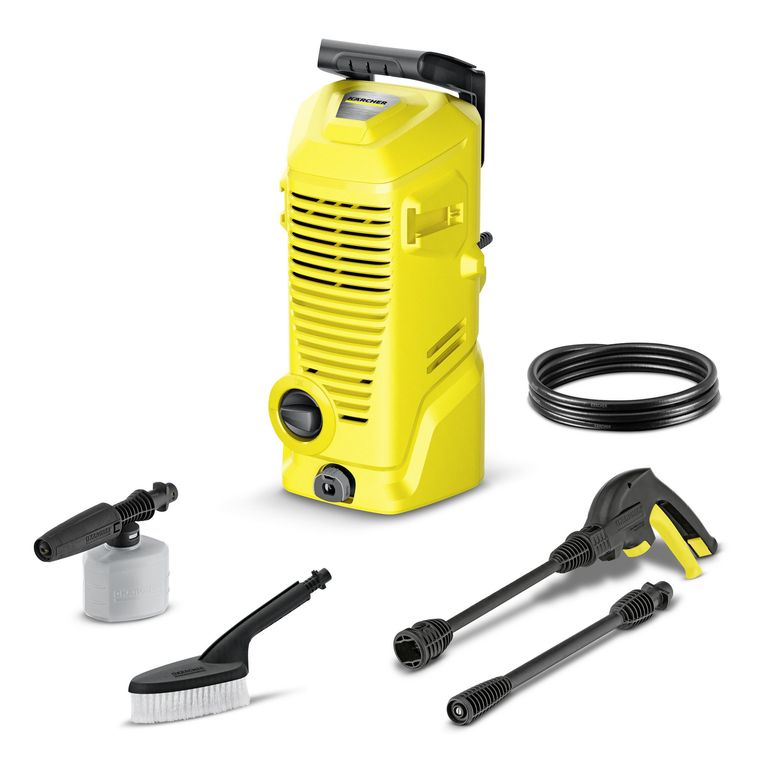 Hidrolavadora Eléctrica 1200 W 100 Bar K1 Car Kit