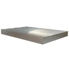 DUCASSE - Bandeja Metálica Contenedora Galvanizada 60X40 Cm