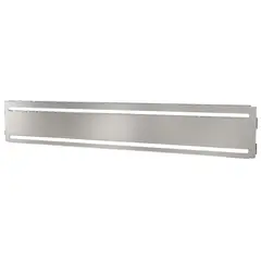 DUCASSE - Panel Organizador de Herramientas Metálico Galvanizado 10X60 cm
