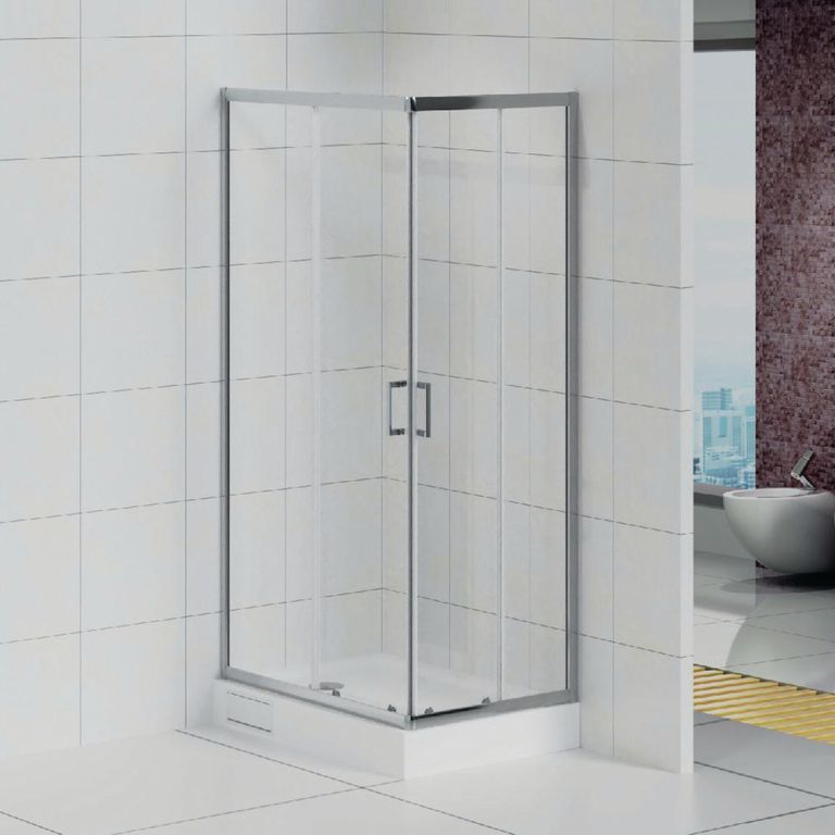 Cabina de Ducha 5mm con Receptáculo 100X70X190