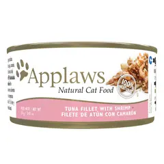 APPLAWS - Alimento húmedo para Gato Todas las edades Atún-camarón 0.07 kg