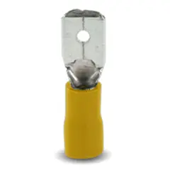LEXO - Terminal macho media para cables calibre 10-12AWG 50 unidades
