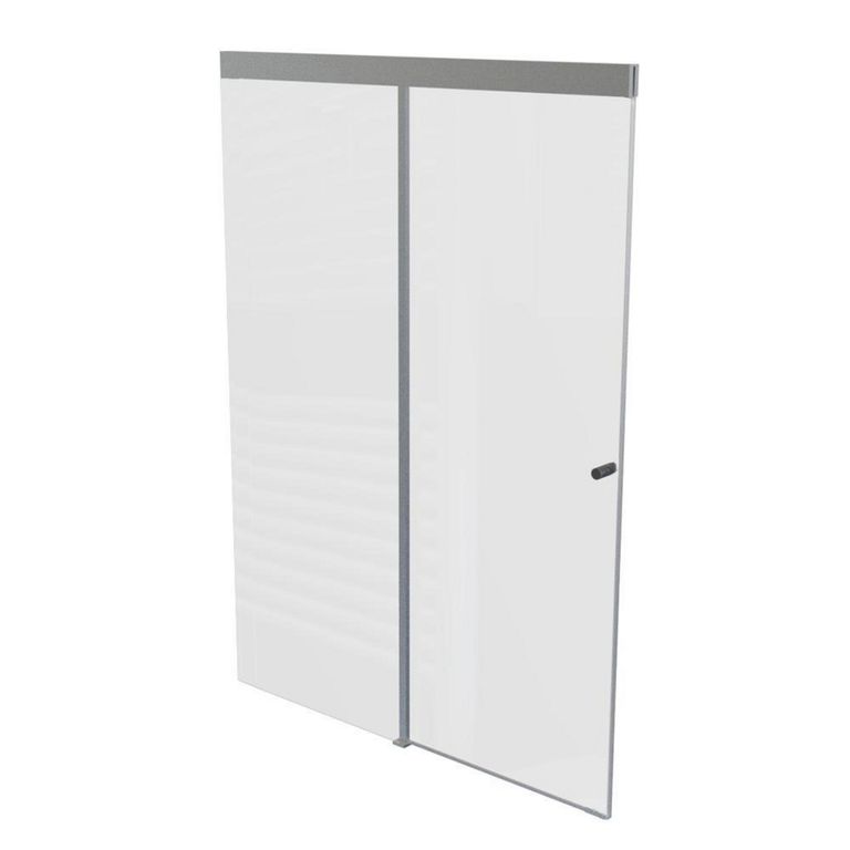 Mampara Corredera 120 x 185 cm Vidrio Templado