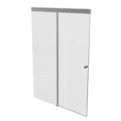 STRETTO - Mampara Corredera 140 x 185 cm Vidrio Templado