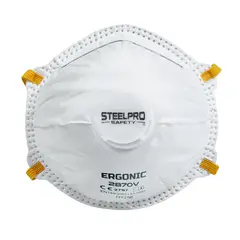 STEELPRO - Pack mascarillas 2 un 2870V FFP2 con valvula