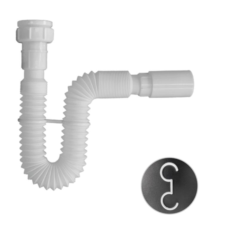 Sifon flexible universal 11/2" y 11/4"